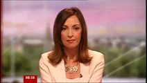 SALLY NUGENT. BBC Breakfast Sports Review 5@08:38 Hes not the Messiah hes a naughty boy!