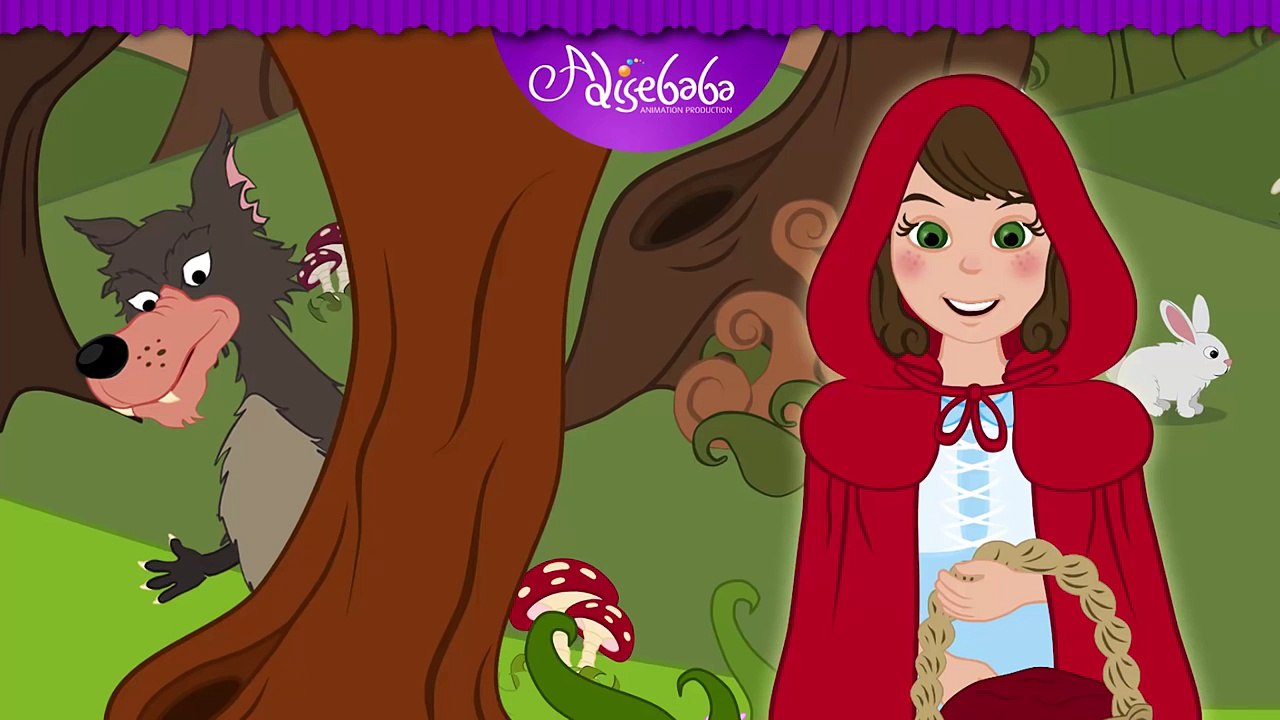 Мультфильм для детей Сказка Красная Шапочка и Серый Волк