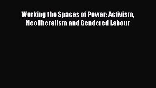 Working the Spaces of Power: Activism Neoliberalism and Gendered Labour [PDF] Online