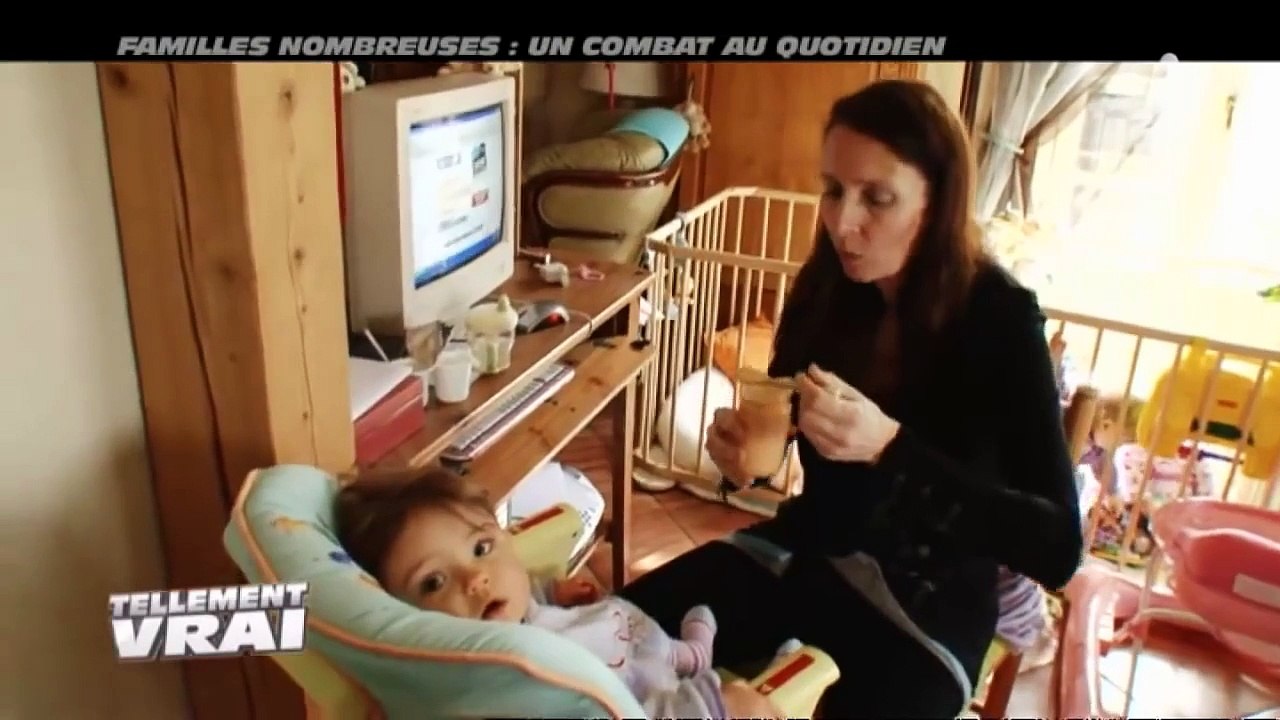 Tellement vrai FAMILLE NOMBREUSE Une vie de fous