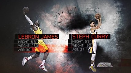 Sport Science: LeBron James vs Stephen Curry