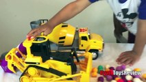 Play doh Construction Vehicles for Children CAT Toys