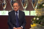 El Real Madrid felicita las navidades a la afición