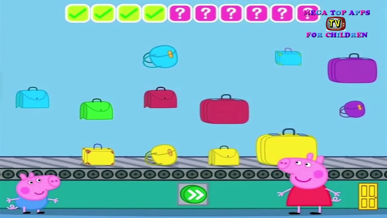 babys Peppa Pig's Holiday at the Airport | Top app demos for kids | App review on iPad app for kid