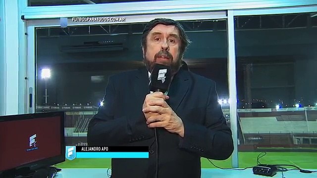 El análisis de Alejandro Apo. Lanús 1 - Gimnasia 0. Liguilla Pre-Sudamericana 2015. FPT.