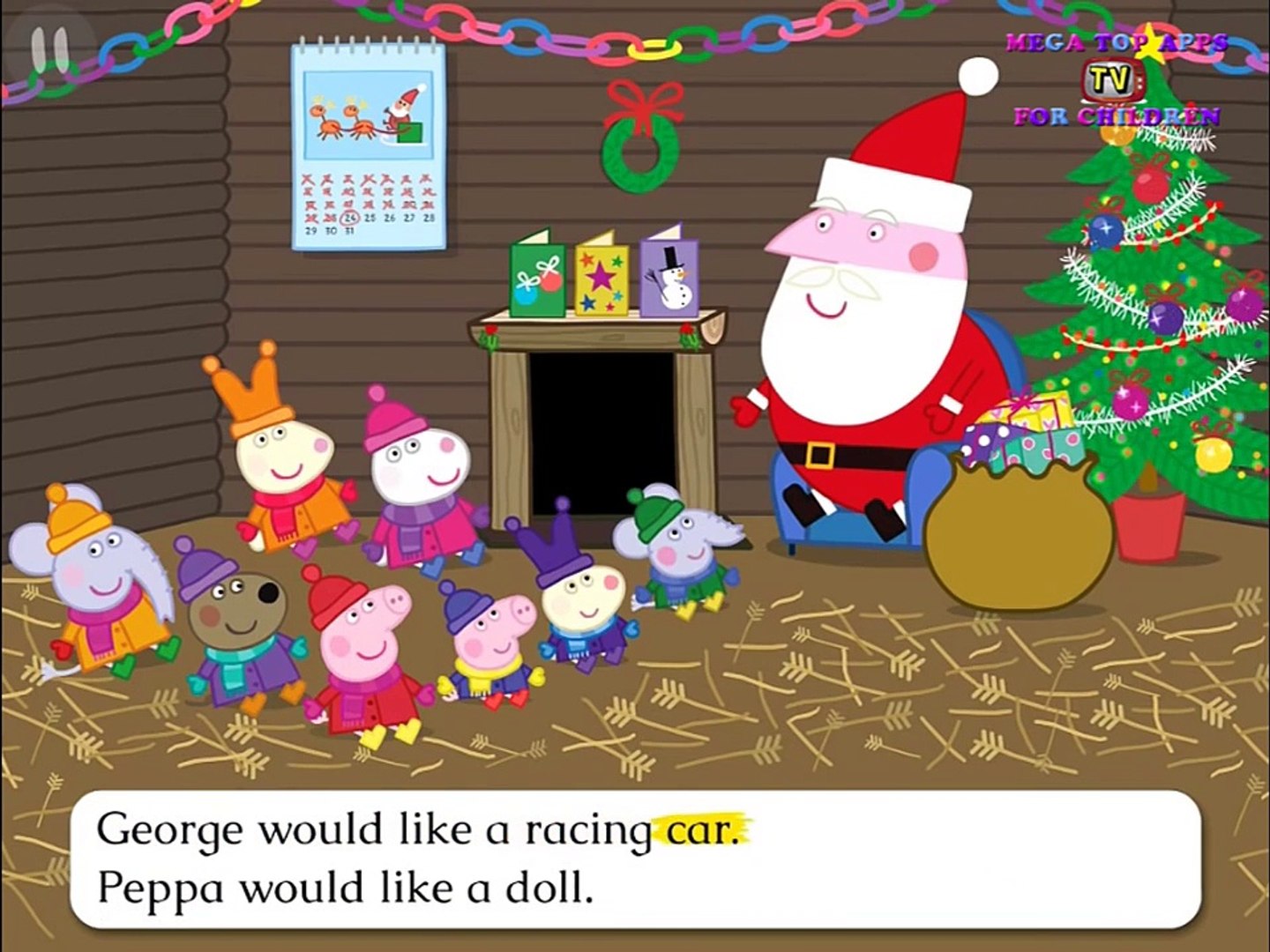 Young Peppa Pig's Christmas | Peppa Pig Christmas Wish | Best ipad Apps for  Kids george pig - Dailymotion Video