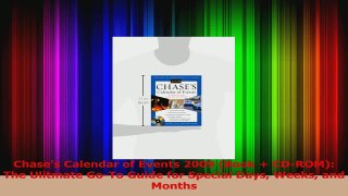 Read  Chases Calendar of Events 2009 Book  CDROM The Ulitmate GoTo Guide for Special Days Ebook Free