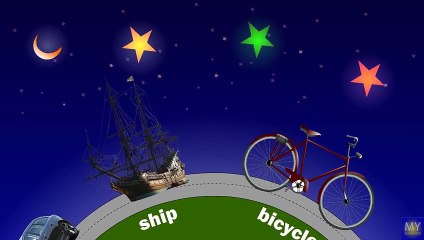 learn transport vehicles for children Full animated cartoon english 2015