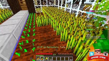 MINECRAFT Sobrevivência com Inscritos #08 Meu novo castelo!!