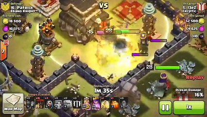 TH9 Attacks - 3 Star War Attacks vs Anti 3-Star Bases
