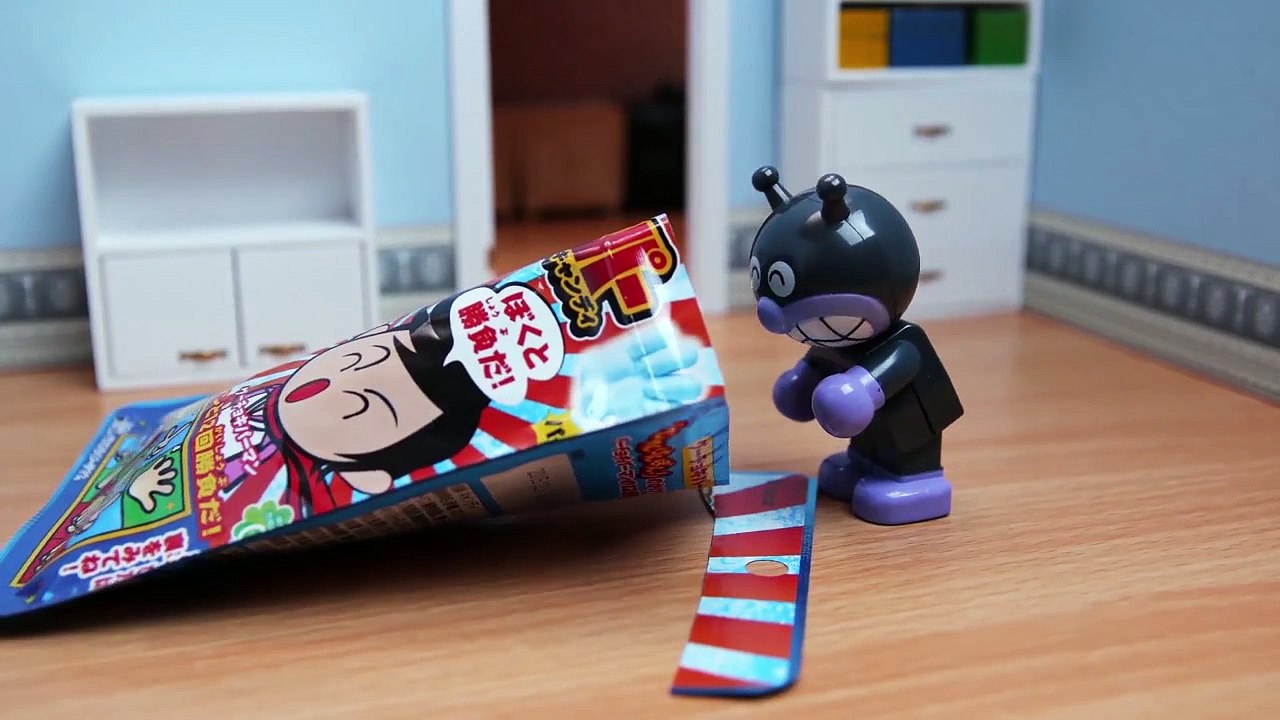 アンパンマンおもちゃアニメ クラシエ グーチョキパーキャンディ