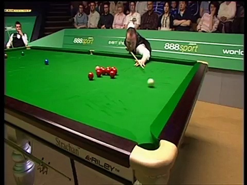 John Higgins Losing his temper