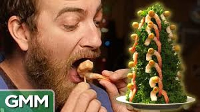 GMM - Gross Christmas Food Taste Test - Good Mythical Morning