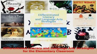 PDF Download  Differentiated Literacy and Language Arts Strategies for the Elementary Classroom PDF Online
