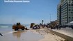 Dead whale washes up on popular South African beach