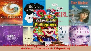 Download  CultureShock Philippines Culture Shock A Survival Guide to Customs  Etiquette Ebook Free