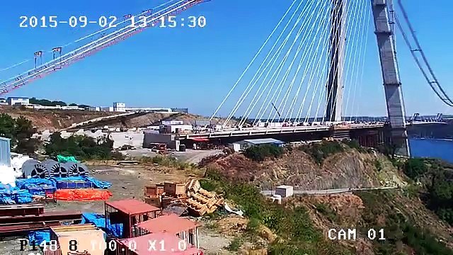 IP SPEED DOME İLE CEKİLMİŞ 3. köprü görüntüsü Avenir