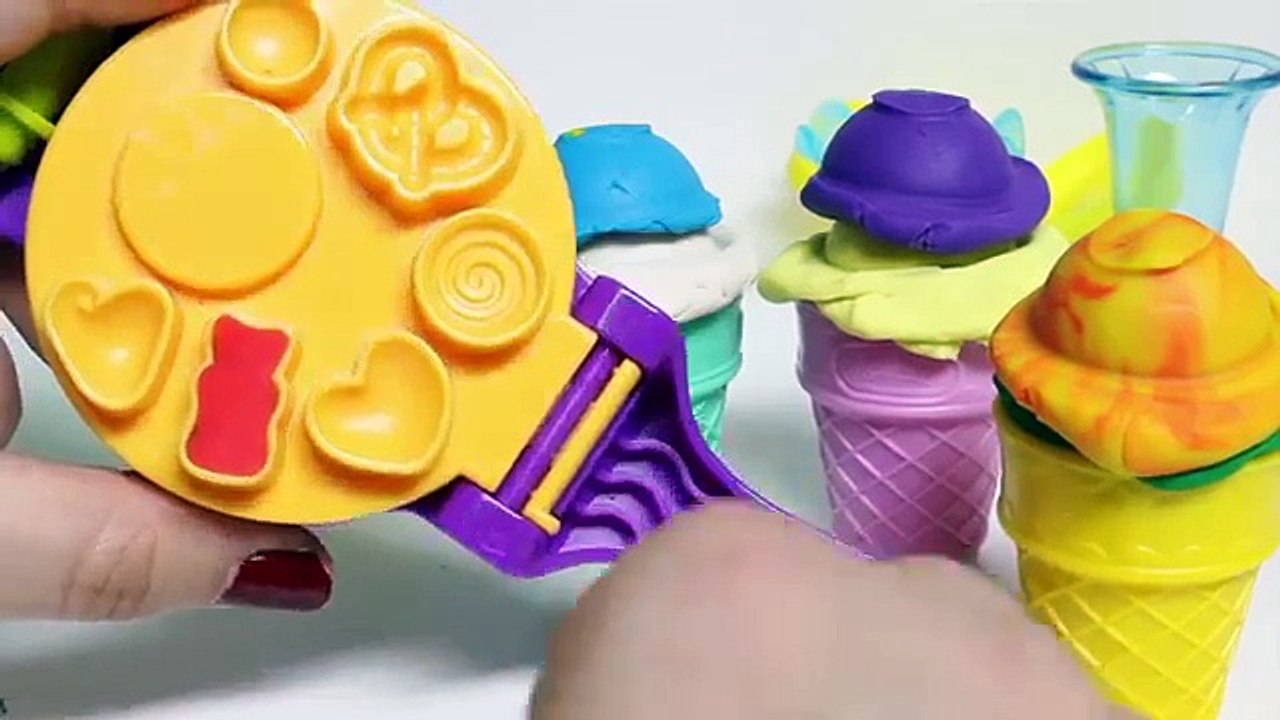 Play Doh Ice Cream Playdough Popsicles Play-Doh Scoops n Treats Hasbro Toys Playset