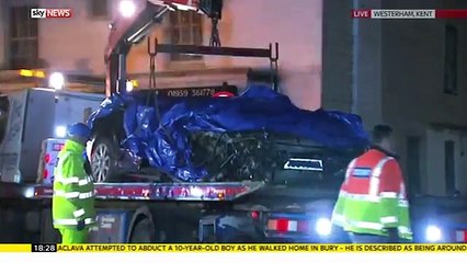 Audi removed from scene of fatal Kent Costa Coffee crash