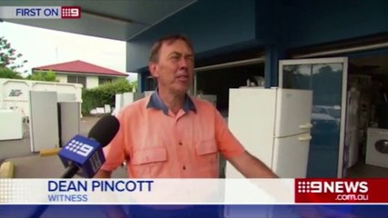 Customers dove for cover as a gunman held up post office