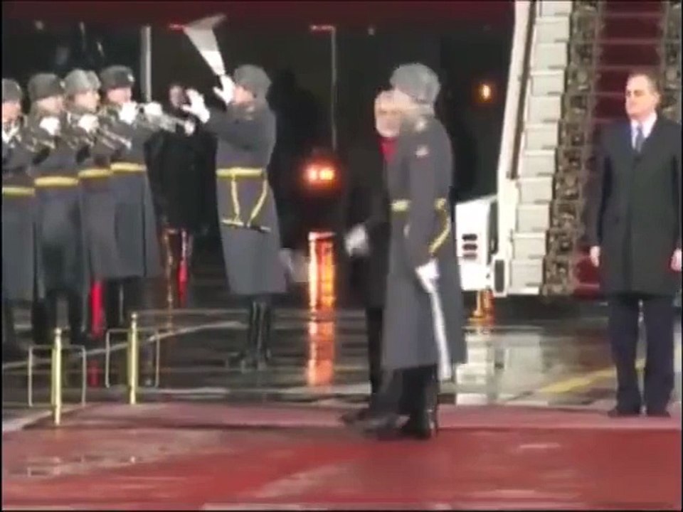 PM Modi Violates Protocol During National Anthem at Moscow Airport Russia