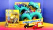 Disney Pixar Cars Batcar McQueen & Robin Mater Rescue Batman From Imaginext Pirate Sea Dra