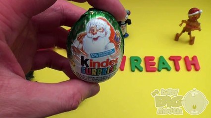 Kinder Surprise Egg Learn-A-Word! Spelling Holiday Words! Lesson 2