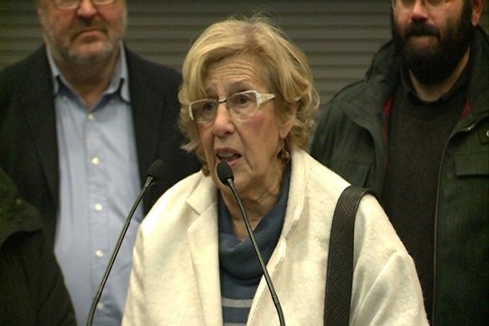 Carmena sobre Podemos y el referéndum en Cataluña