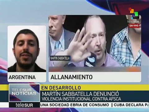 Argentina: denuncian violencia institucional del gob. de Macri
