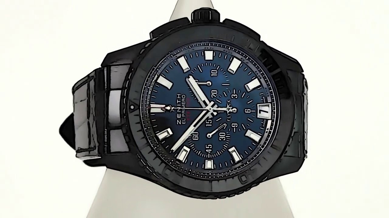 Zenith El Primero Black Ceramic
