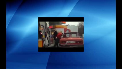 Ахах нло на заправке