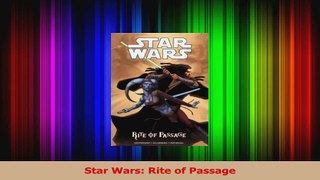 PDF Download  Star Wars Rite of Passage Download Full Ebook