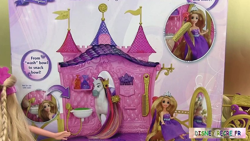 Pâte à modeler Princesse Raiponce Salon de Coiffure Play Doh Rapunzel Shimmer Style Salon Playset