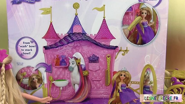 Pâte à modeler Princesse Raiponce Salon de Coiffure Play Doh Rapunzel Shimmer Style Salon Playset