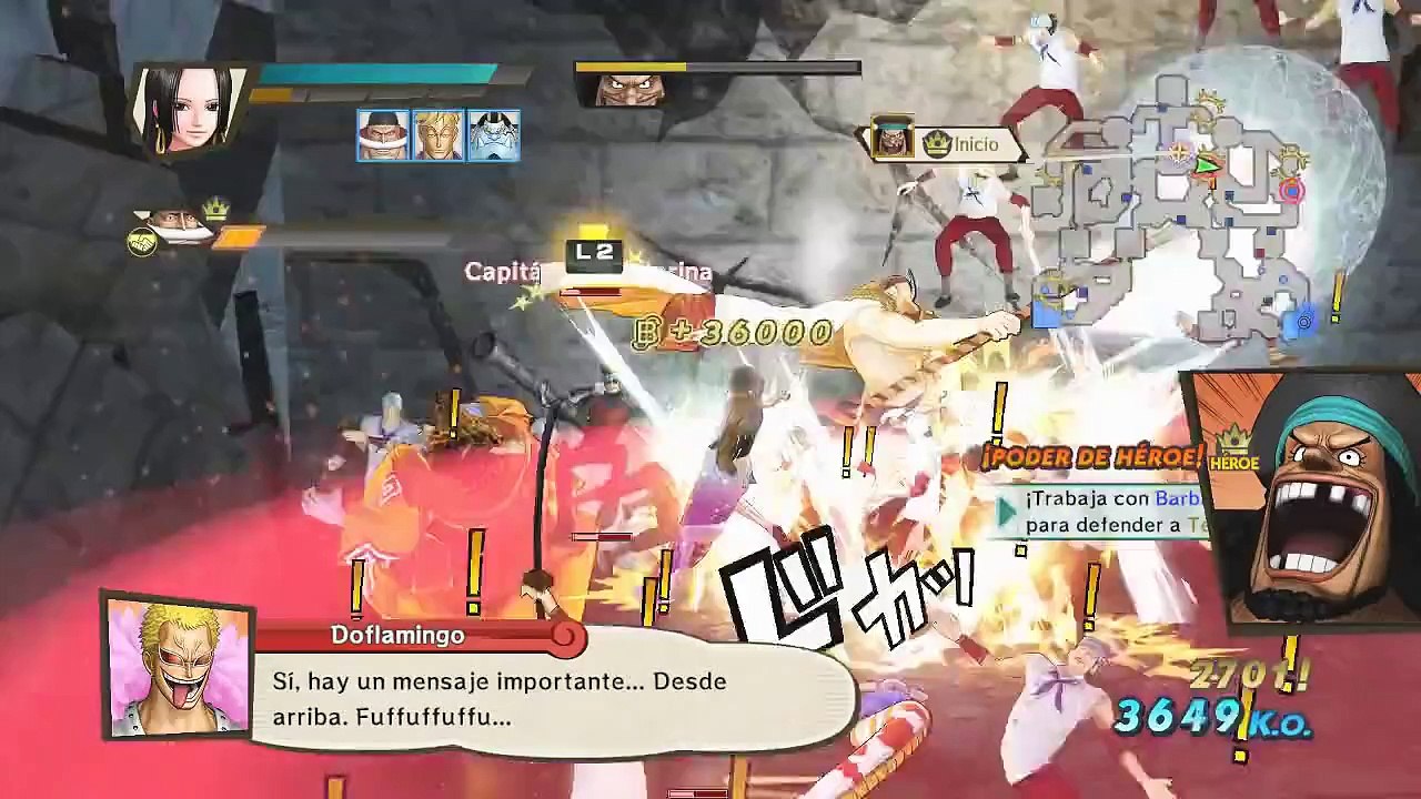 One Piece Pirate Warriors 3 : EL FIN LA GUERRA DE LOS PIRATAS ! MARINEFORD ! #19