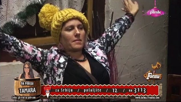 Maja vs. JG - Kuku lele, kuku lele, ima glavu kao tele - :) - Farma 6 - 24. 12. 2015.