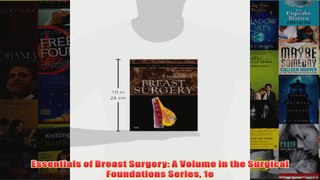Essentials of Breast Surgery A Volume in the Surgical Foundations Series 1e