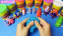 play doh Peppa Pig Play Doh Surprise eggs Mickey Mouse peppa pig