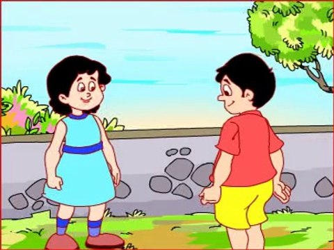 Upar Chanda Gol Gol -Kids Cartoon- Kids Rhymes-Nursery Rhymes-Balgeet