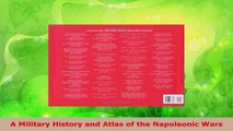 Download  A Military History and Atlas of the Napoleonic Wars PDF Free