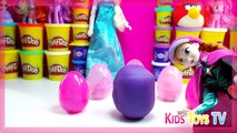 toys Surprise eggs MLP Frozen Play doh Peppa Pig Disney Dora The Explorer doc mcstuffins playdoh