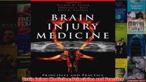 Brain Injury Medicine Principles and Practice