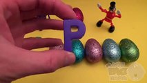 toys Surprise Eggs Frozen Play Doh Disney Learn-A-Word! Spelling Vegetables! Lesson 3