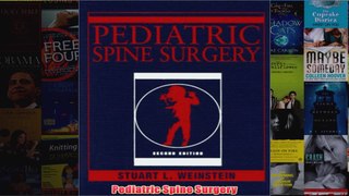 Pediatric Spine Surgery