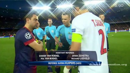 UEFA Champions League 2012-13 Quarter-Finals 2nd leg FC Barcelona - PSG Highlights 1042013