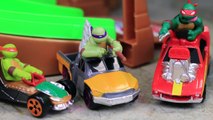 Teenage Mutant Ninja Turtles NEW T-Machines Race to the Sewer Giant Track Set with Disney Cars