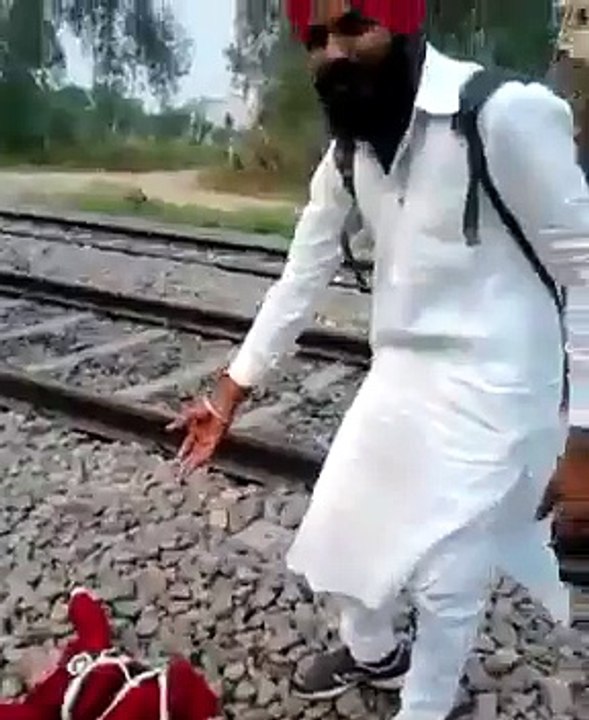 Kid Found On Railway Track