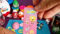 SpongeBob Peppa Pig Kinder Surprise eggs Play Doh Spongebob [MST] Peppa Pig