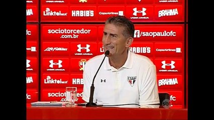 Edgardo Bauza é apresentado como novo técnico do São Paulo