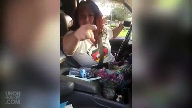 Insane Woman Melts Down